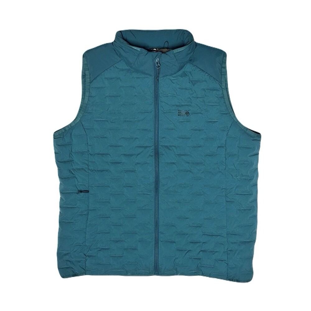NEW Mountain Headwear Vest Womens Size XL Teal Stretchdown Lightweight Down Vest - Picture 2 of 10